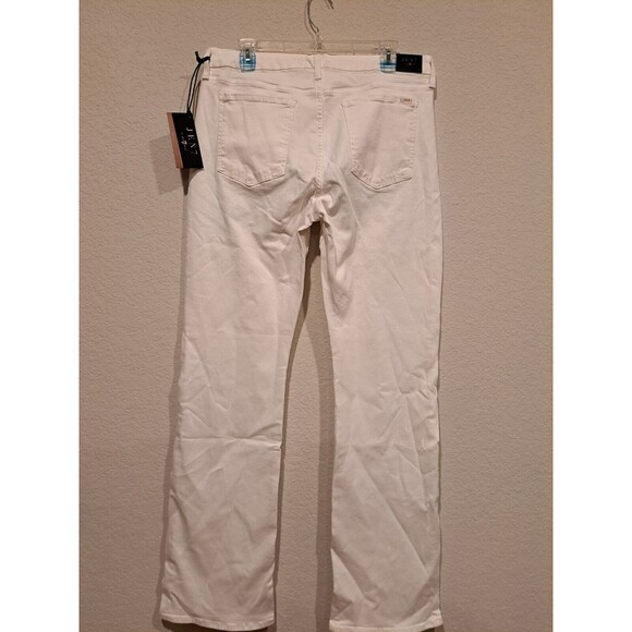 7 For All Mankind Jen 7 Slim Bootcut Jeans Seven White Women's size 14 NWT! - Picture 3 of 11